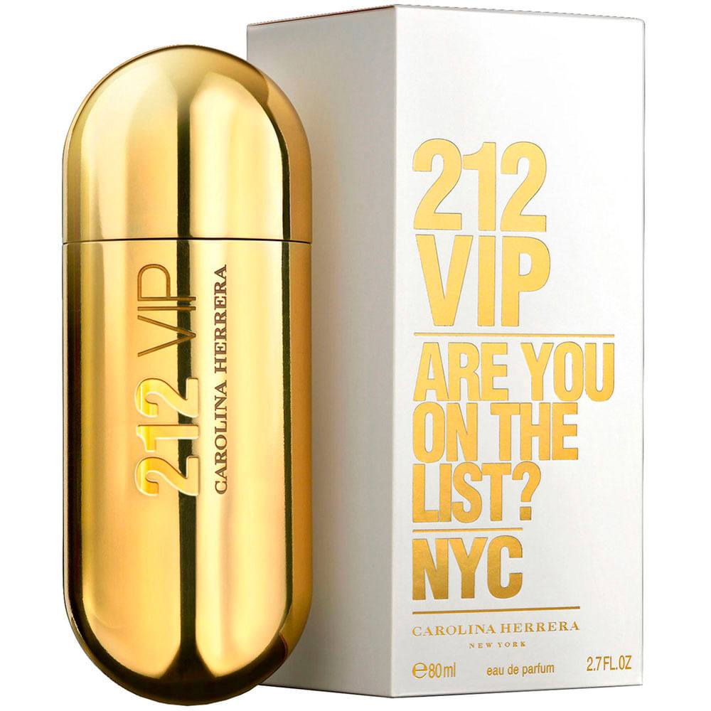 Perfume Carolina Herrera 212 Vip Mujer 80 Ml