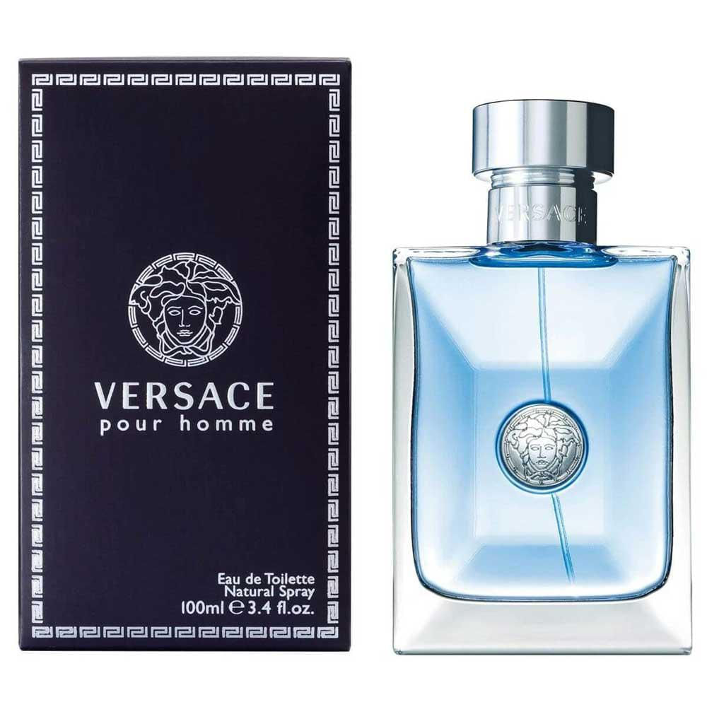 Perfume Versace Pour Homme Hombre 3.4Oz 100Ml Locion