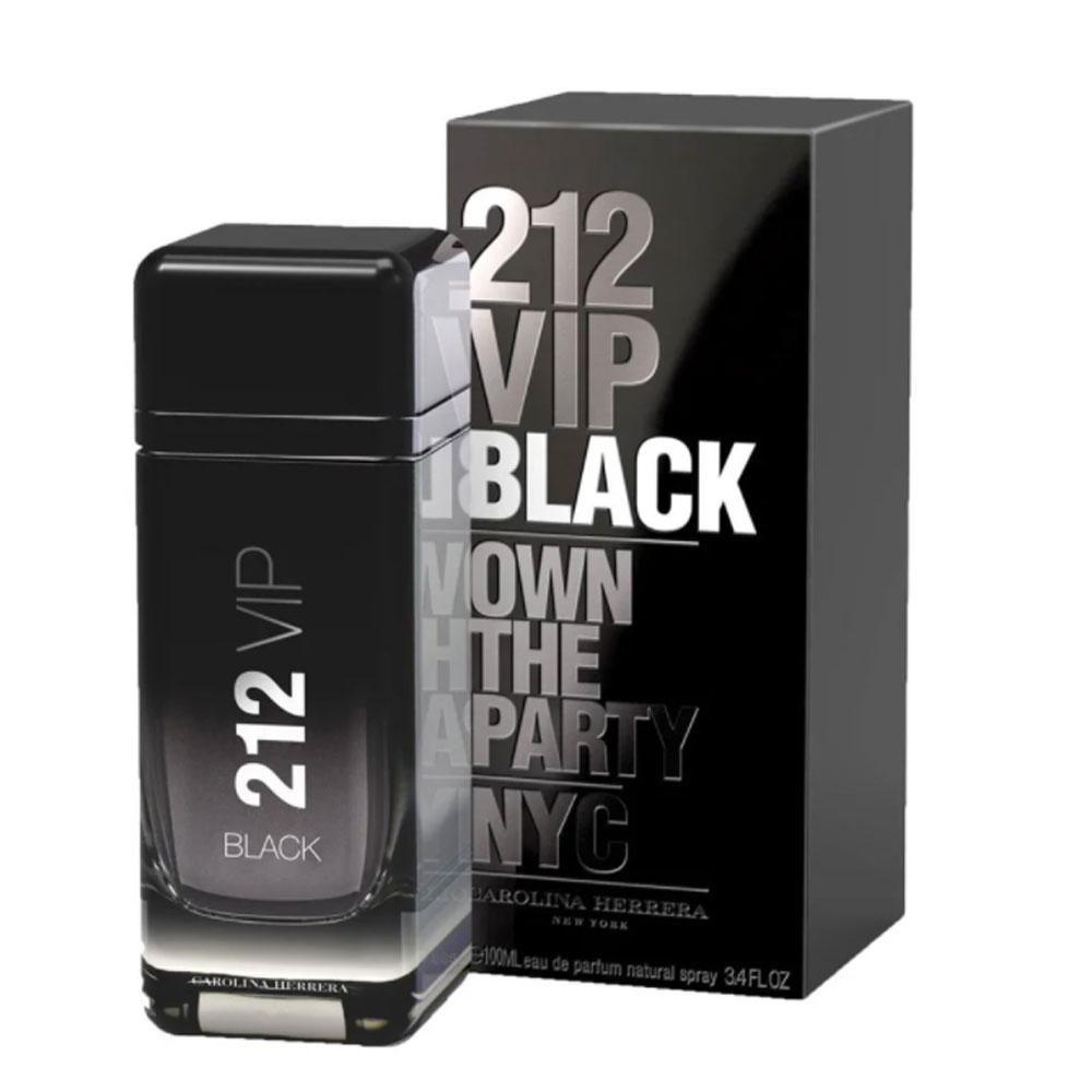Perfume Carolina Herrera 212 Vip Black Hombre 100Ml 3.4Oz Locion Own The Party