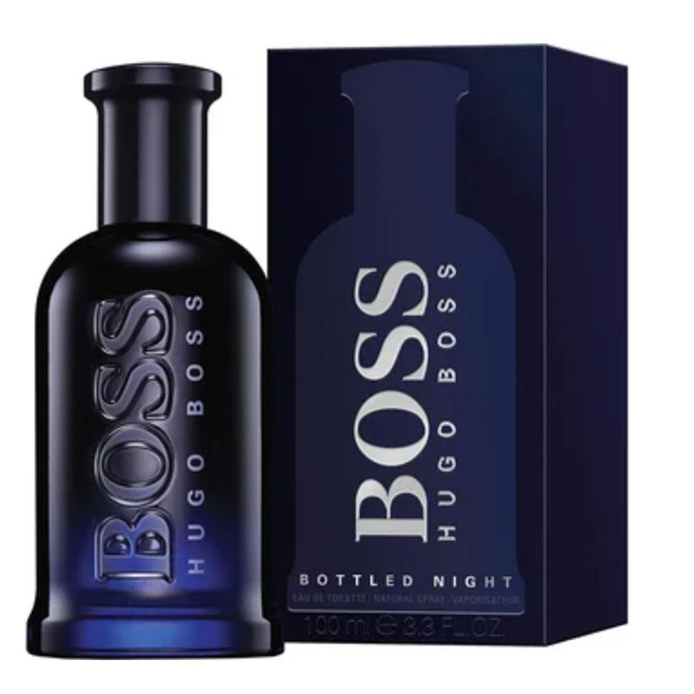 Perfume Hugo Boss Bottled Night Hombre 3.3Oz 100Ml Locion