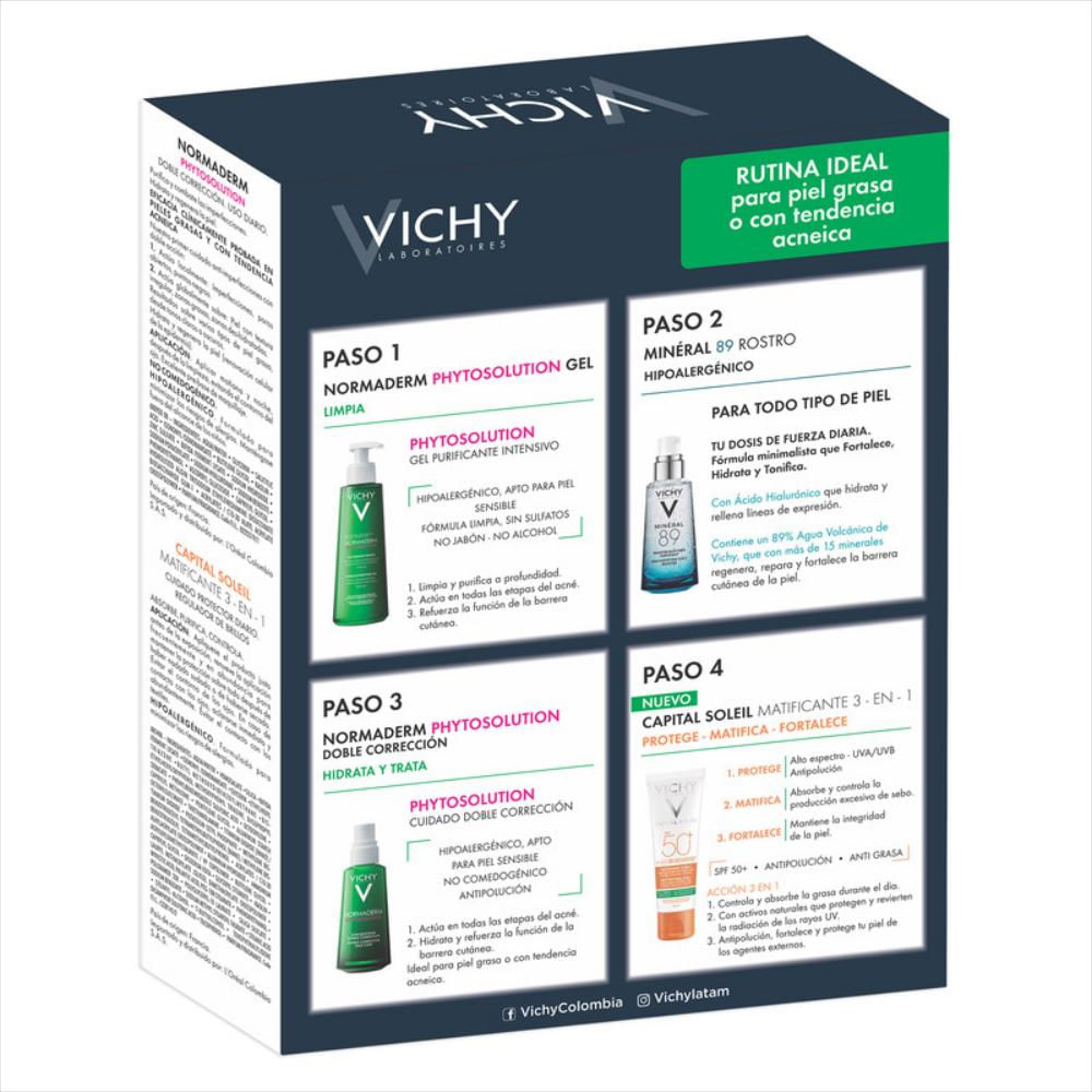 Pack Mineral 89 + Rutina Matificante Vichy img #2