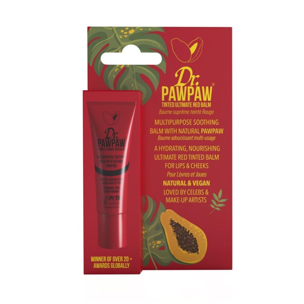 Dr.Pawpaw Tinted Ultimate Red Balm, Bálsamo Multitarea 10Ml img #1