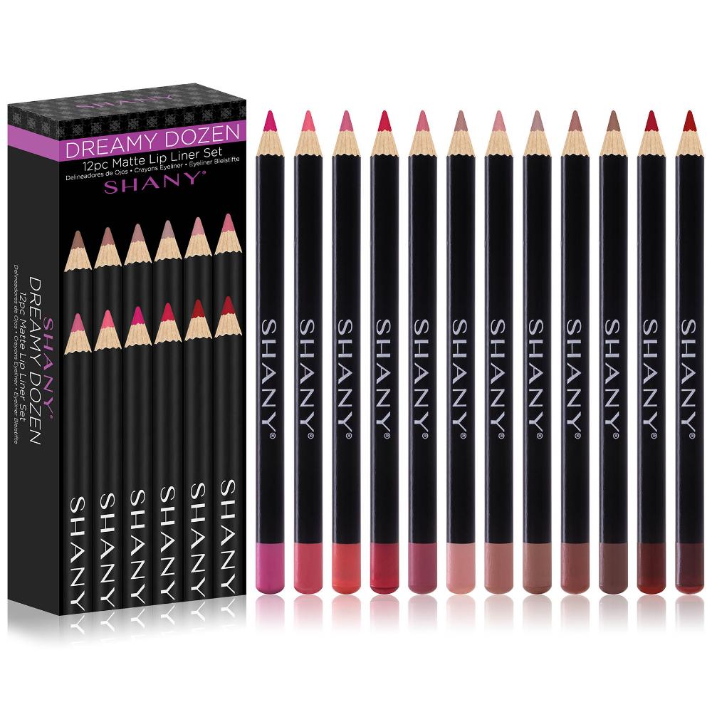 Shany Dreamy Docena Delineador De Labios Mate Set 12 Piezas