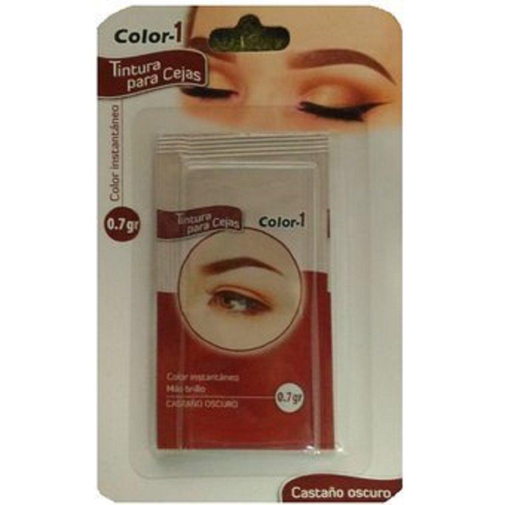 Tintura Henna Para Cejas 0.7 G Castano Oscuro