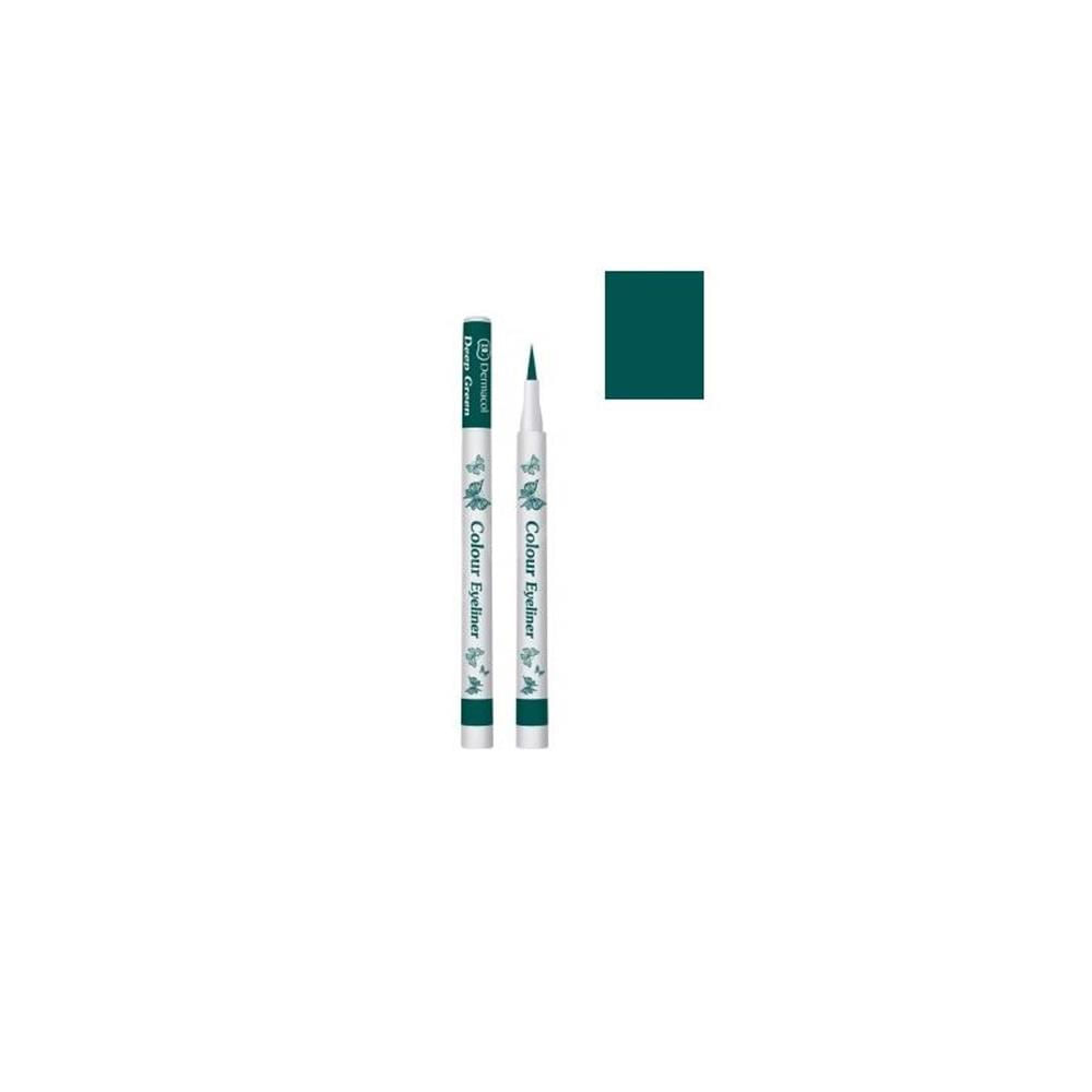 Delineador Ojos A Prueba De Agua Dermacol Colour Deep Green img #2
