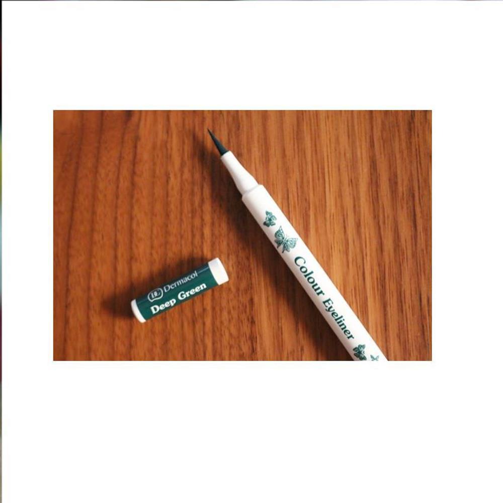 Delineador Ojos A Prueba De Agua Dermacol Colour Deep Green