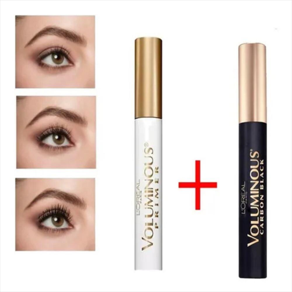 Combo L'oréal Paris Primer + Pestañina Pestañas Efecto 3D img #2
