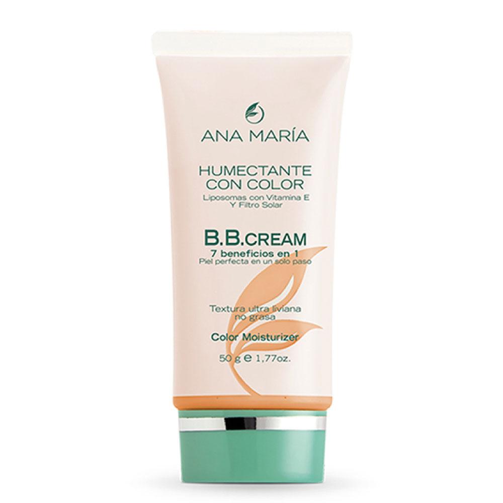 Base Humectante Bb Cream 50Gr Tono Oscuro 7 En 1 Filtro Solar