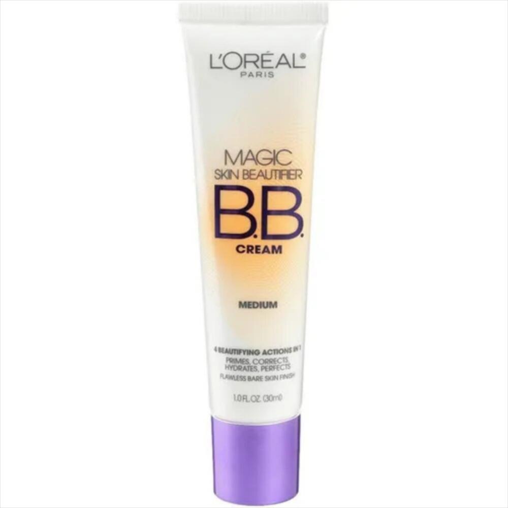 Bb Cream Loreal Paris Magic Skin Corrige Hidrata Tono Medium