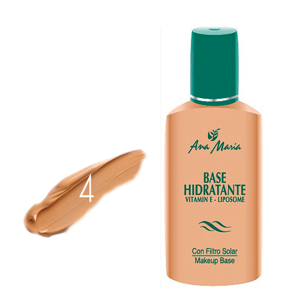 Base Hidratante Ana Maria Con Liposomas Bronce Nº 4