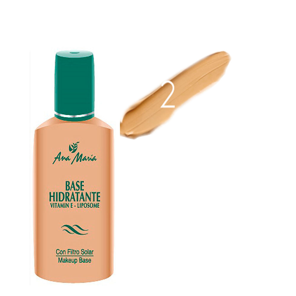 Base Hidratante Ana Maria Con Liposomas Arena Nº 2