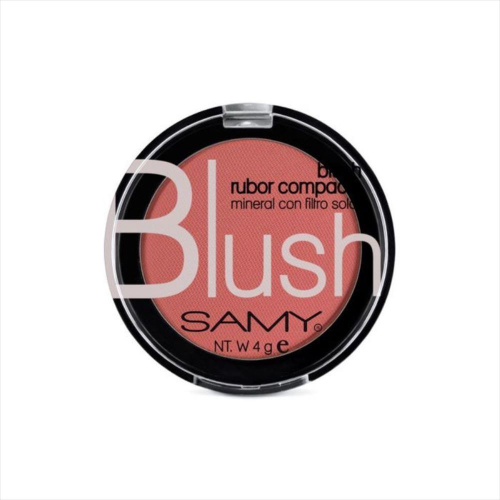 Rubor Individual Mineral Sin Espejo Samy 08 Rosa