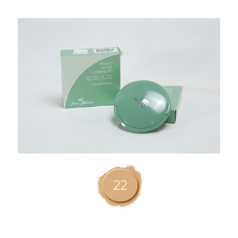 Polvo Facial Compacto Ana Maria 22