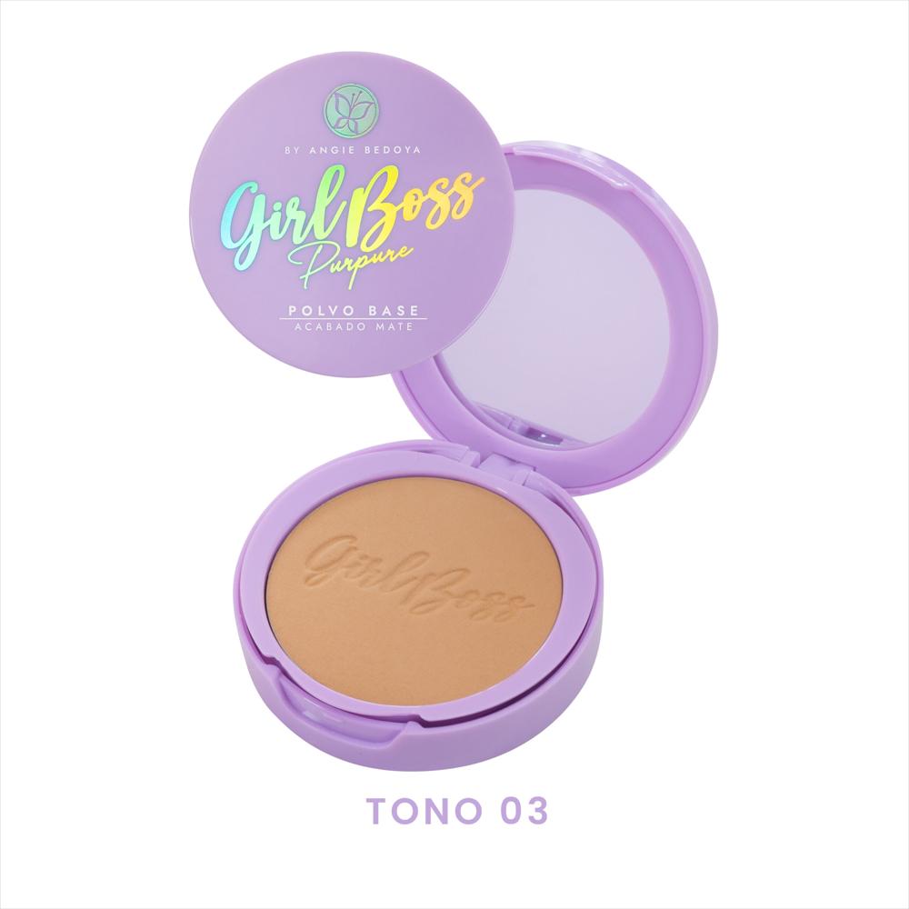 Polvos Compactos Alta Cobertura Girl Boss Purpure T3