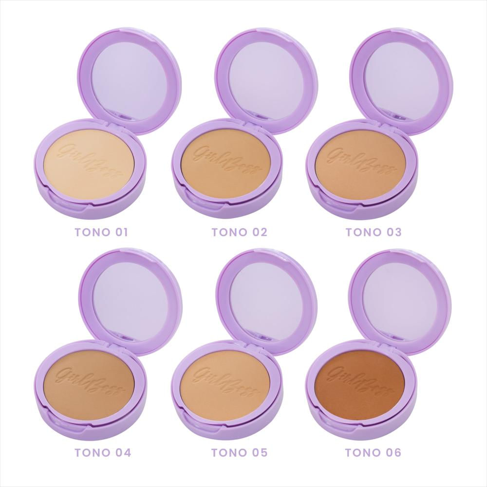 Polvos Compactos Alta Cobertura Girl Boss Purpure T3 img #2