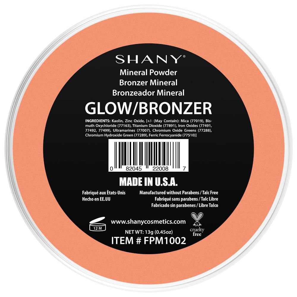 Shany Mineral Bronzer Paraben Free Glow img #3