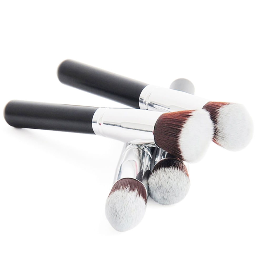Set 4 Brochas Maquillaje Profesional Base Rubor Polvo img #4