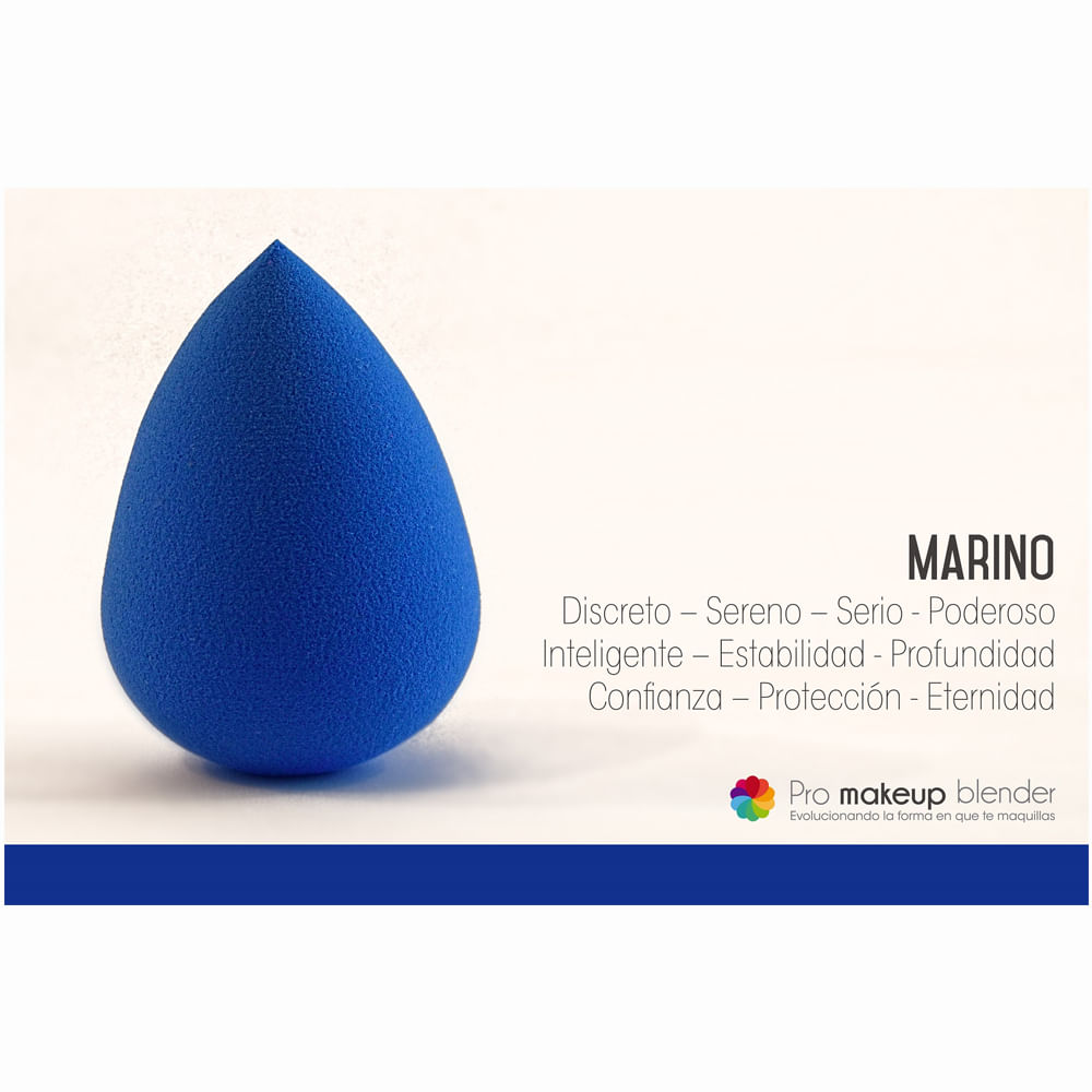 Esponja De Maquillaje Pro Makeup Blender Gota Marino