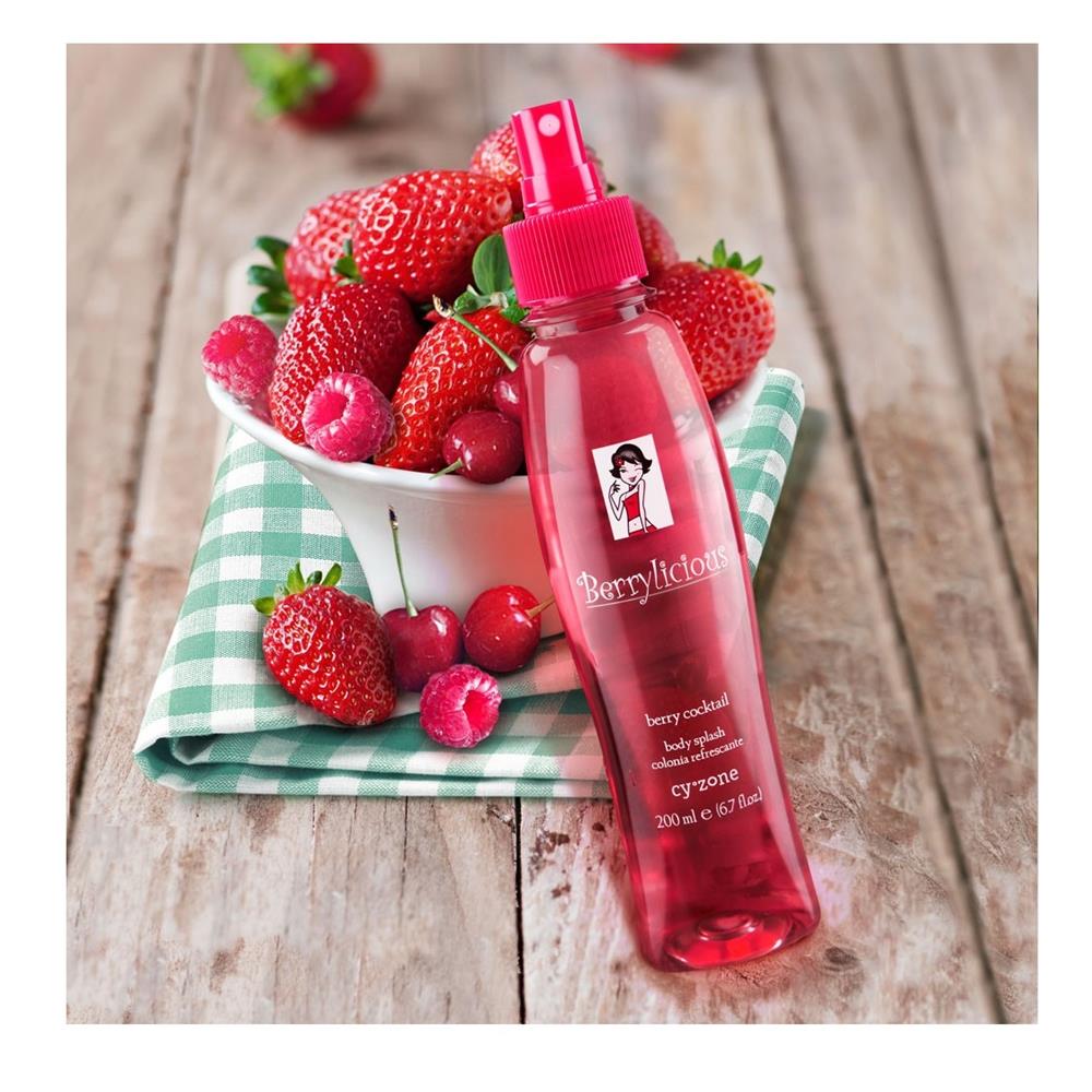 Colonia Splash Berrylicius Cocktail 200 Ml Cyzone img #3
