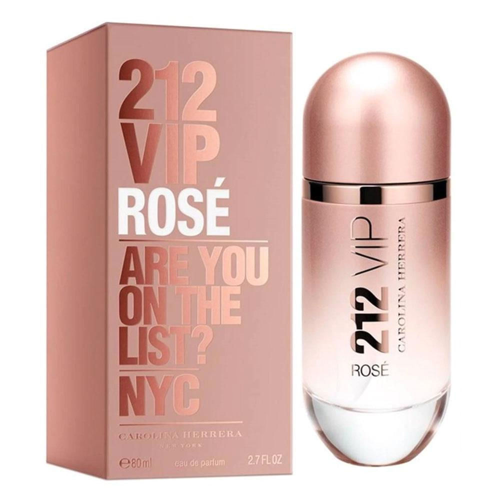 Perfume 212 Vip Rose Carolina Herrera Mujer Dama 80Ml 2.7Oz