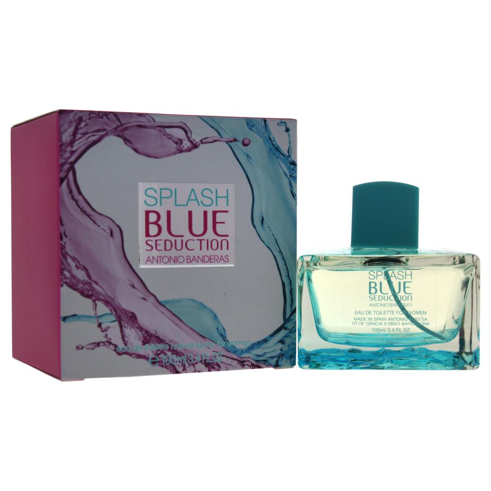 Perfume Antonio Banderas Blue Seduction Splash 3.4Oz