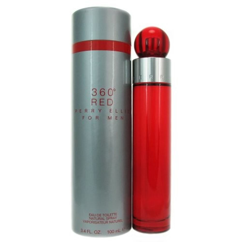 Perfume 360 Red De Perry Ellis Para Hombre 3.4 Oz