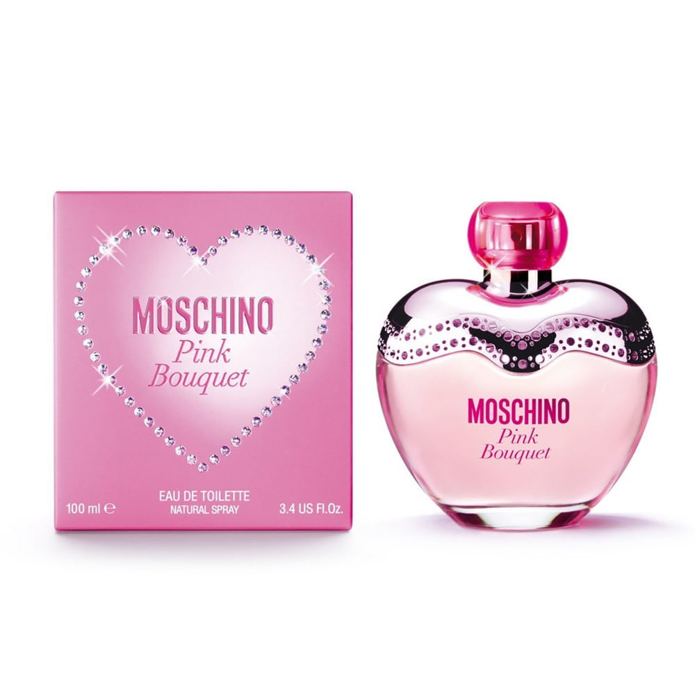 Perfume Moschino Pink Bouquet Para Mujer 3.4 Oz