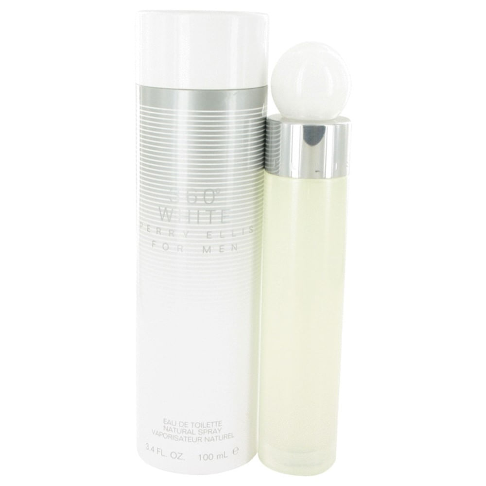 Perfume 360 White De Perry Ellis Para Hombre 3.4 Oz