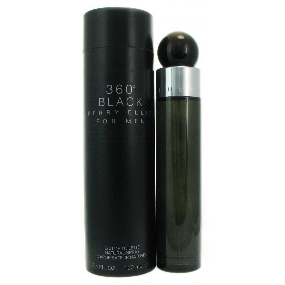 Perfume Perry Ellis 360 Black Para Hombre 3.4 Oz