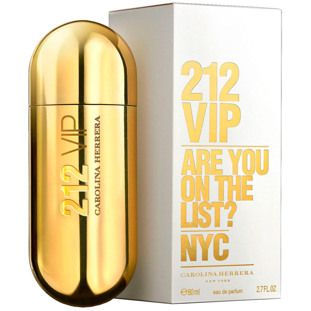 Perfume Carolina Herrera 212 Vip Mujer 80 Ml
