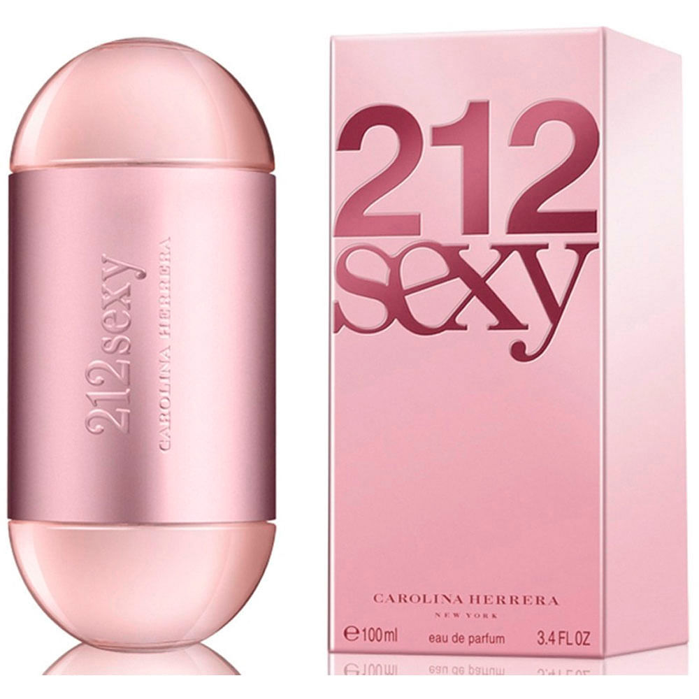 Perfume 212 Sexy Carolina Herrera Mujer 100Ml 3.4Oz