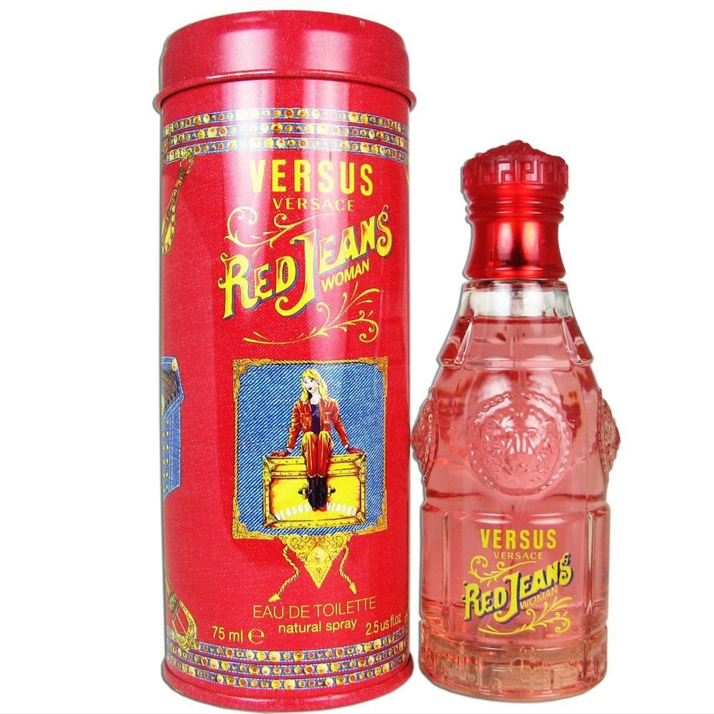 Perfume Red Jeans De Versace Para Mujer 2.5 Oz