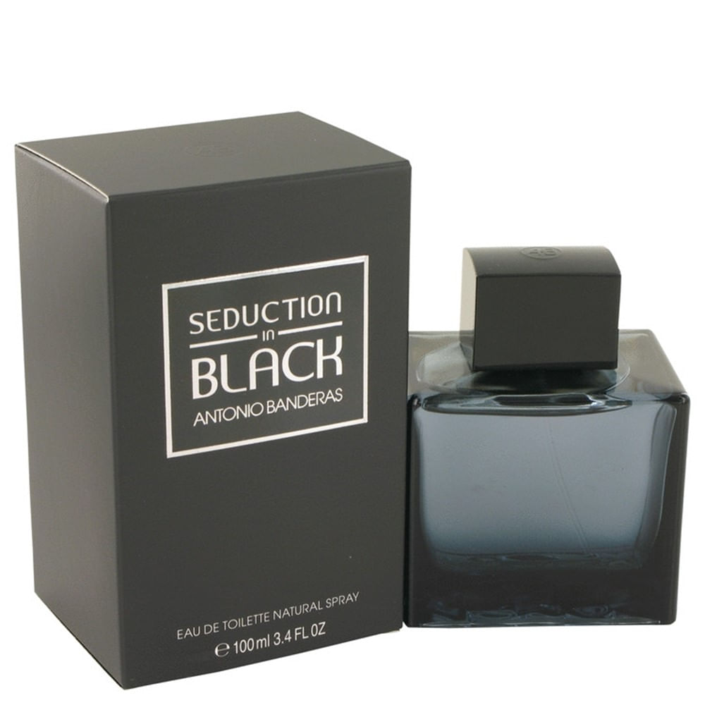 Perfume Seduction In Black Para Hombre 3.4 Oz
