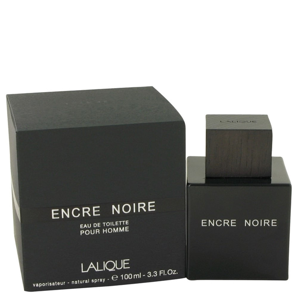Perfume Encre Noire De Lalique Para Hombre 3.4 Oz