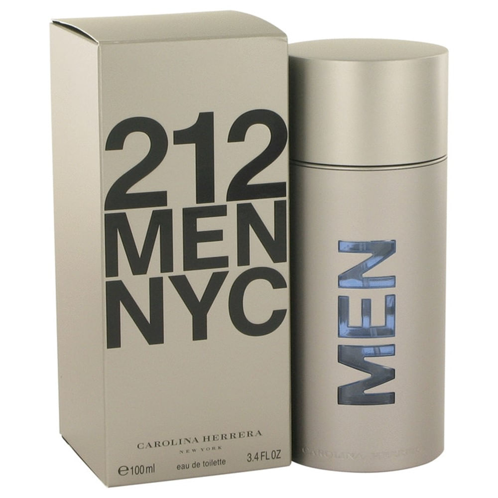 Perfume 212 Men De Carolina Herrera Para Hombre 3.4 Oz