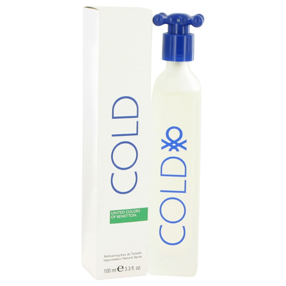 Perfume Cold De Benetton Para Hombre 3.4 Oz