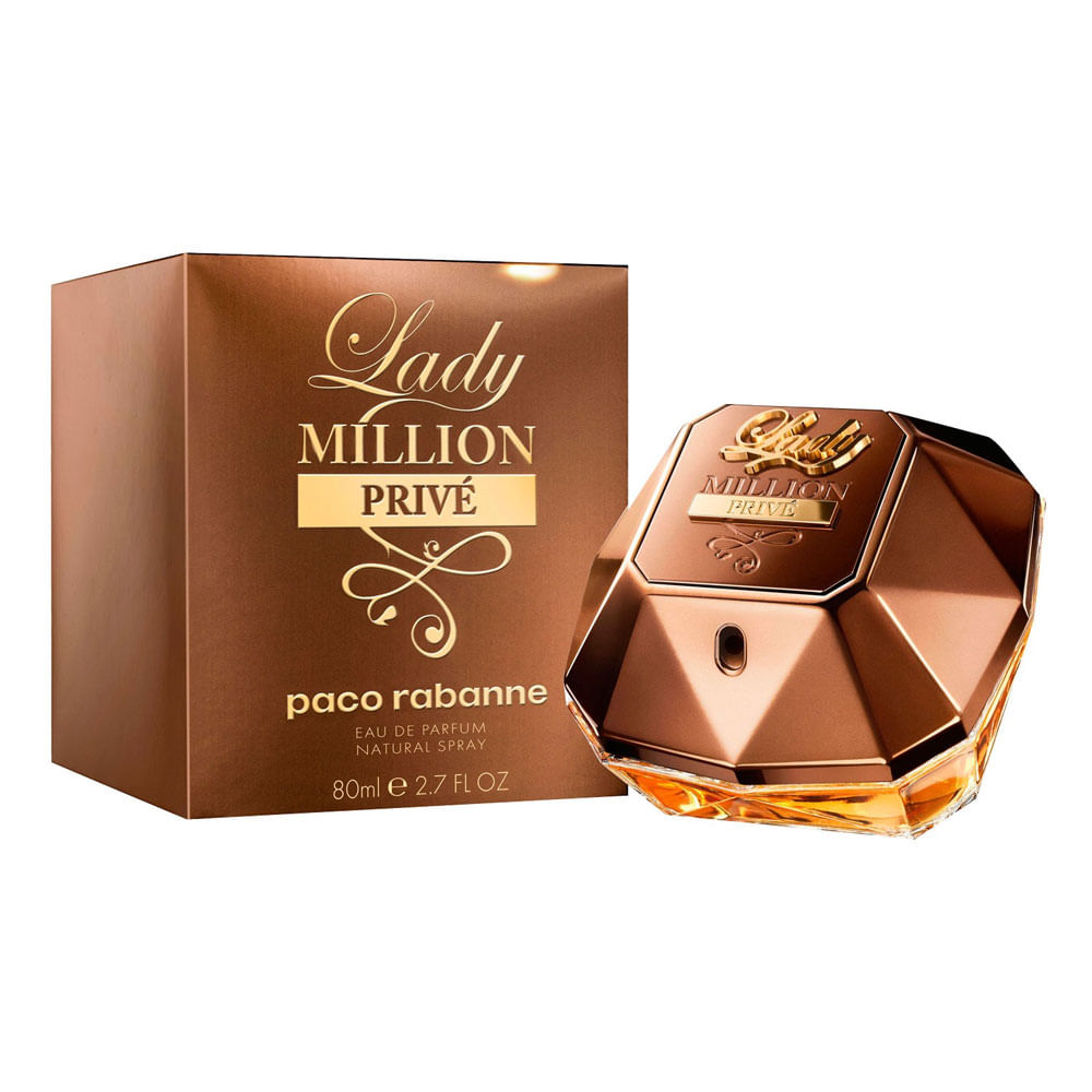 Perfume Lady Million Prive Paco Rabanne Mujer 80Ml
