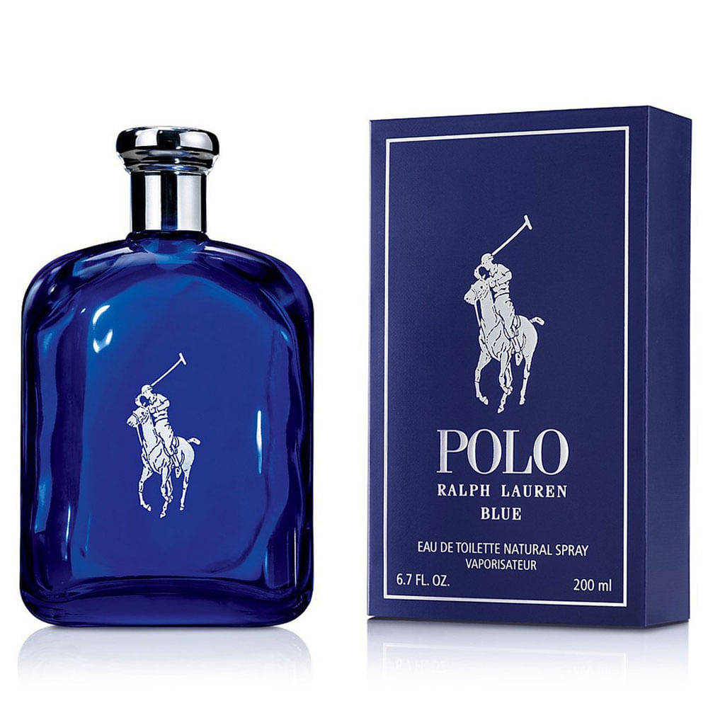 Perfume Ralph Lauren Polo Blue Hombre 6.7 Oz 200Ml