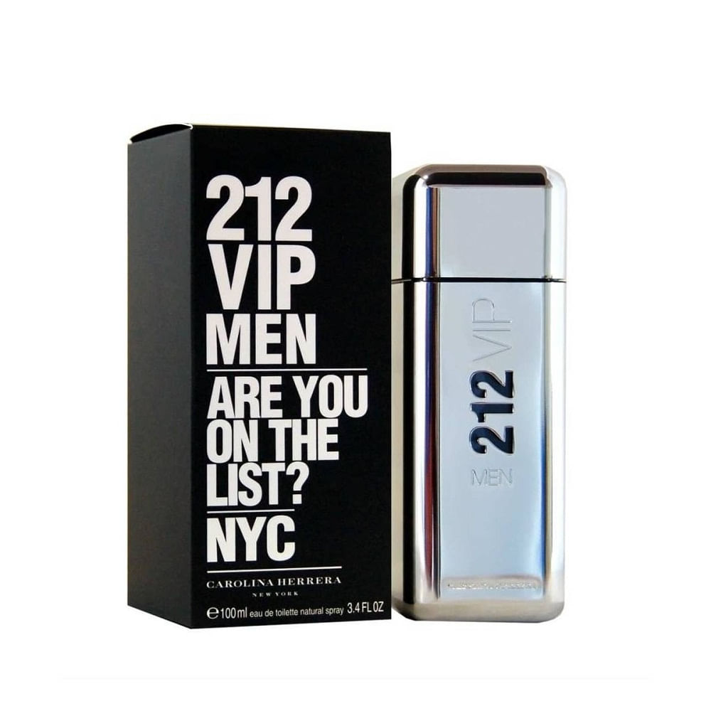 212 Vip For Men De Carolina Herrera Eau De Toilette 100 Ml