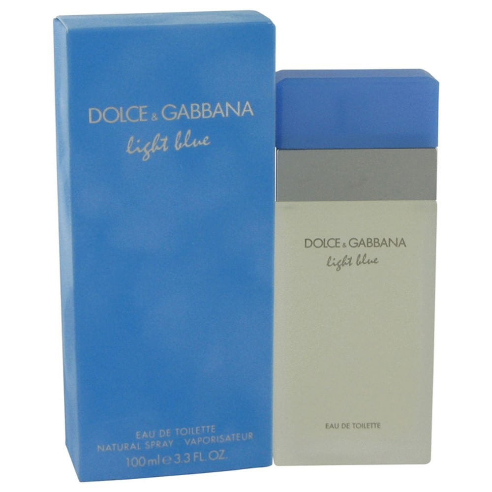 Perfume Light Blue De Dolce & Gabbana Para Mujer 3.4 Oz
