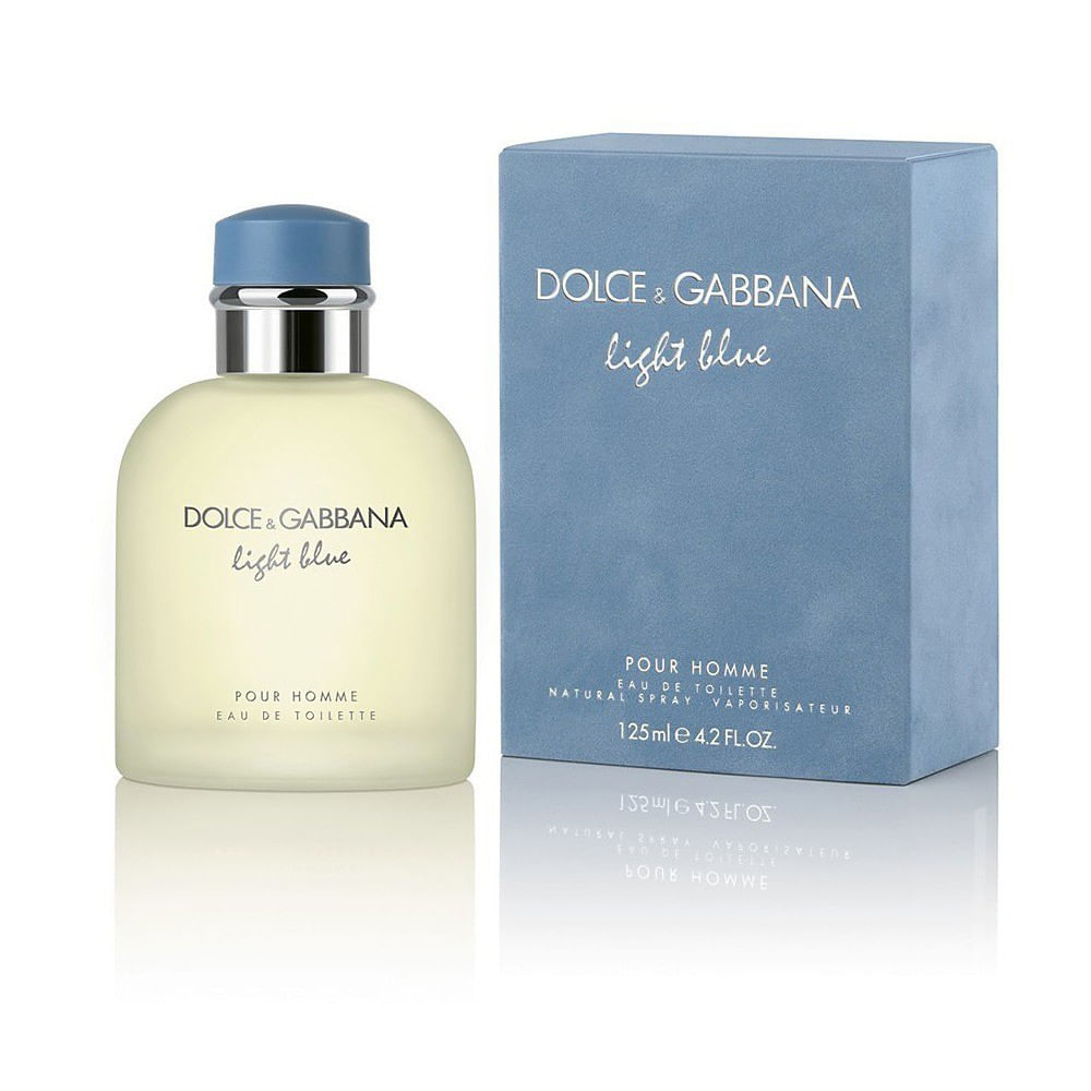 Perfume Light Blue De Dolce & Gabbana Para Hombre 4.2 Oz