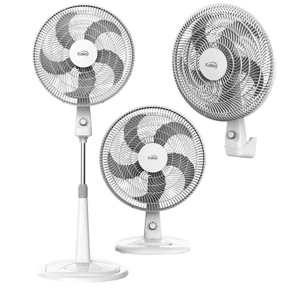 Ventilador 3 En 1 Kalley K V31b02 Blanco