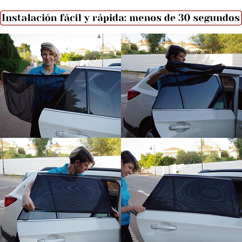 Parasol Cortina Ventana Carros Tapasol Protector Solar X2 Go img #3