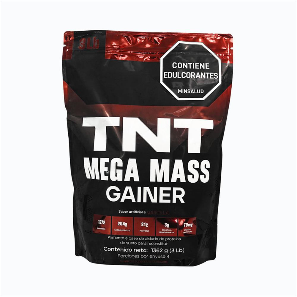 Proteína Tnt Mega Mass Gainer 3Lb Vainilla