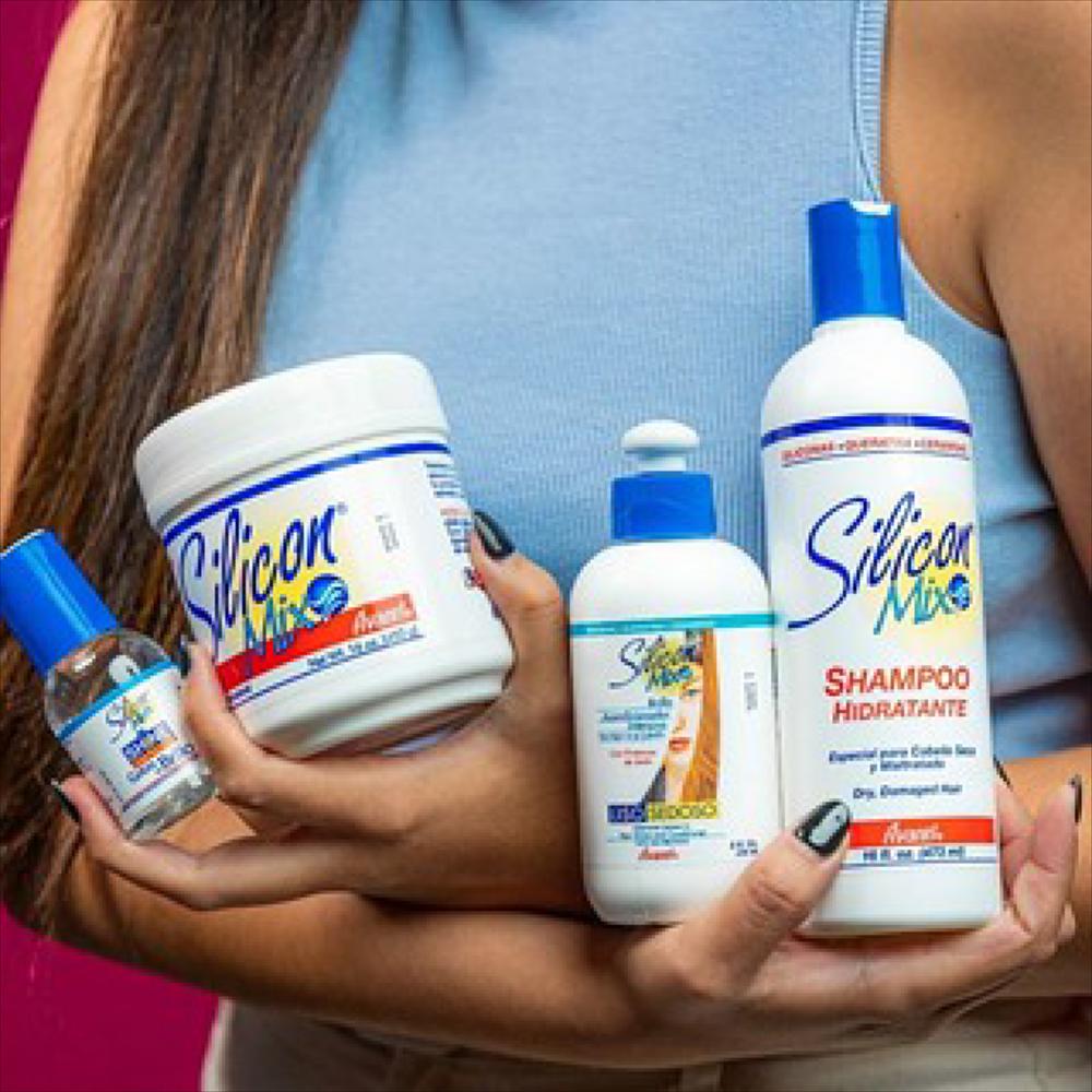 Shampoo Hidratante Intensivo Silicon Mix Con Queratina 8 Oz img #2