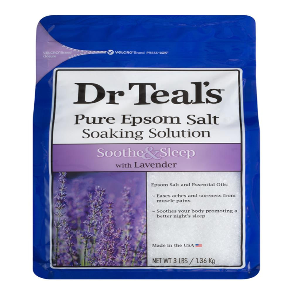 Dr. Teals Sal De Epsom Lavanda 3Lb