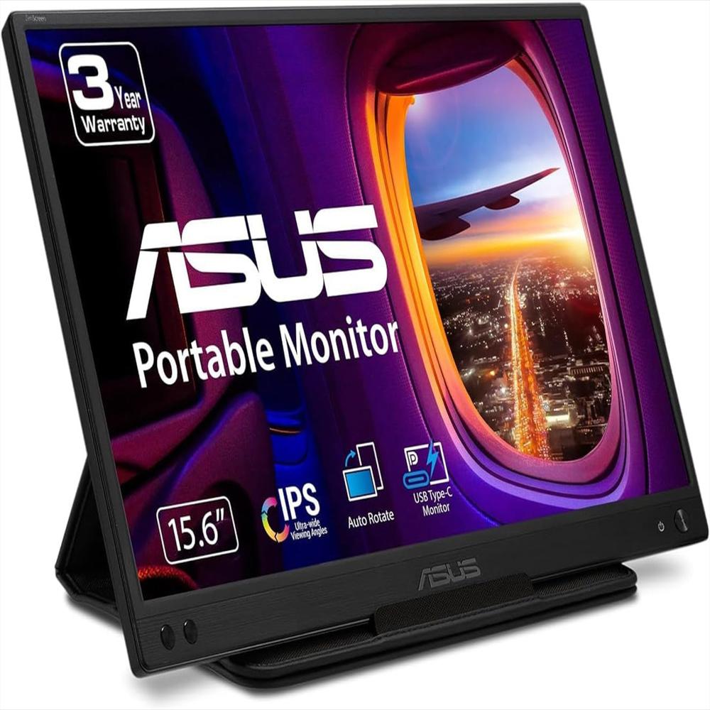 Monitor Portátil Asus Zenscreen 15.6 pulgadas Full Hd 1080P Ips Usb C Hdmi Auto Rotación Estuche