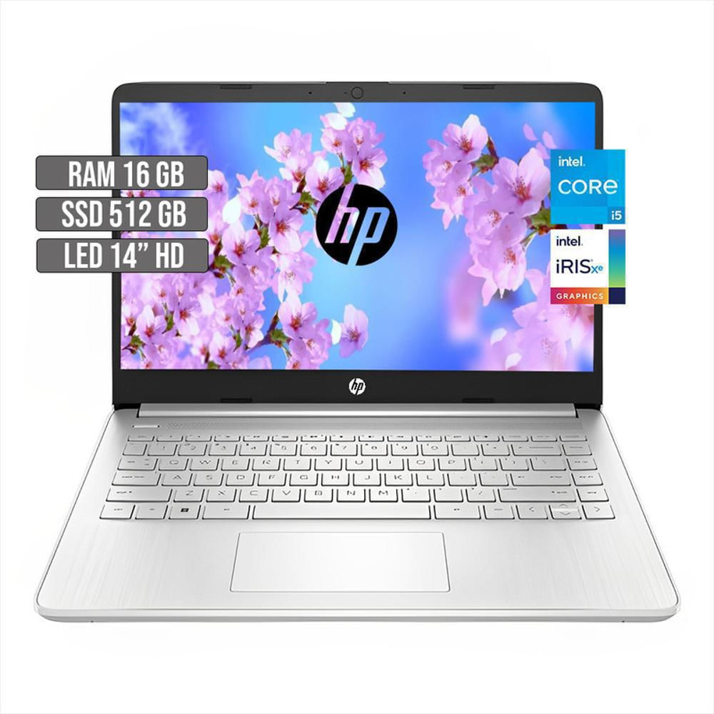 Portatil Hp Intel Core I5 1235U Ssd 512Gb Ram 16Gb Led 14 Pulgadas Hd