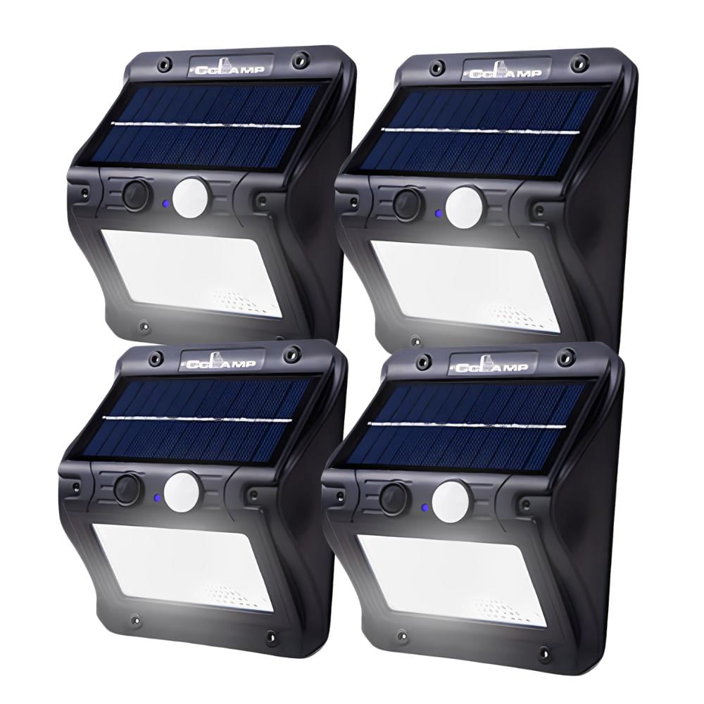 Lámpara Solar Exteriores Con Sensor De Movimiento 4 Unidades Cl 108