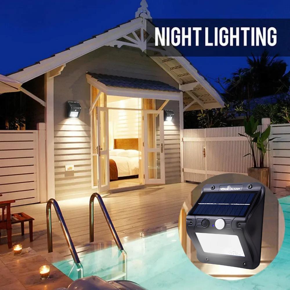 Lámpara Solar Exteriores Con Sensor De Movimiento Cl108 img #3